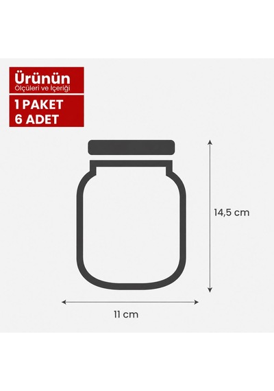 Kalp Desenli Mini Boy Kavanoz Görünümlü Kilitli Doypack Saklama Poşeti 6 Adet 200 Ml-11x15 Cm Şeffaf