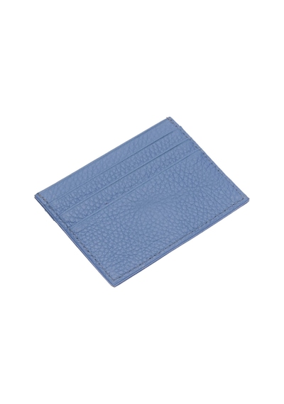 West Polo Hakiki Deri Bol Kartlıklı Unisex Kartlık Wpt041 MAvi Mavi