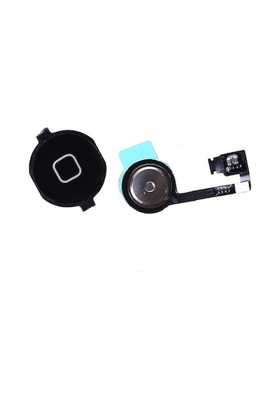 Gmr Apple Uyumlu iPhone 4s Home Tuş Bordu Filmi Siyah