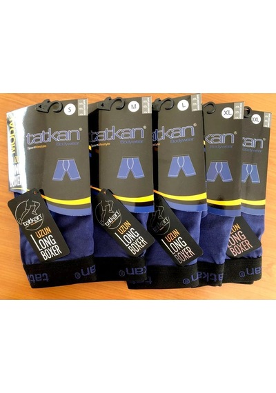 Tatkan Erkek Modal Kumaş- Uzun Long Boxershort 5'li Paket 001