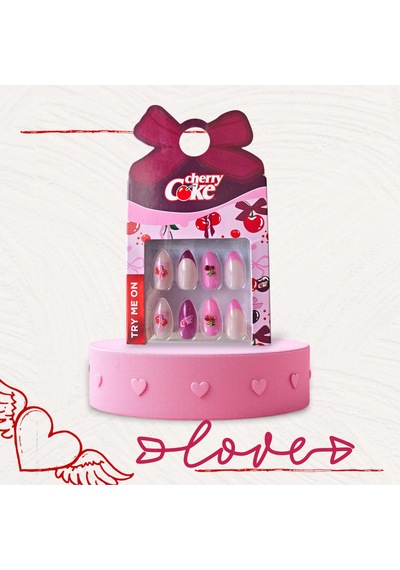 Cherry Coke Takma Tırnak Seti
