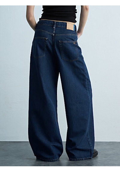 Ltb Denıssa Geniş Paça Yüksek Bel Jean Pantolon 010095186316204 55986 Karışık