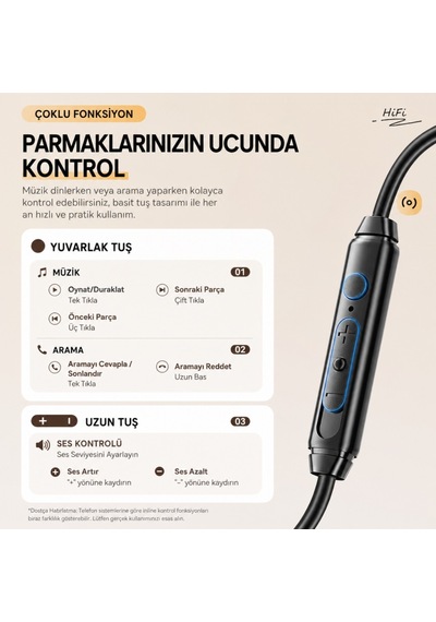 Essager 1.2 Metre 3.5mm Kablolu Hi-fi Mikrofonlu Gaming Kulak İçi Kulaklık 10mm Grafen Sürücü, Gecikmesiz Kulaklık