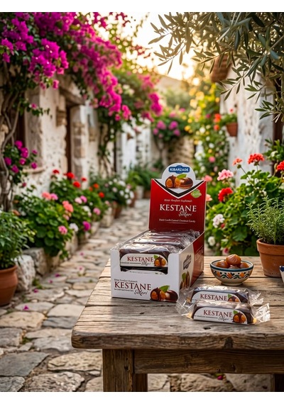 Çikolatalı Kestane Şekeri - 65 Gr X 18 Adet - 1 Kutu