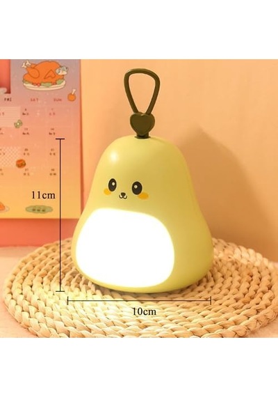 Avokado Tasarımlı Gece Lambası 3 Kademeli Işık Ayarı, Rgb Atmosfer Modu, Usb Şarjlı, Taşınabilir Silikon Bebek Uyku Işığı, Yumuşak Gece Aydınlatması, Bebek Çocuk Odası İçin Açık Yeşil Avokado Tasarımlı Gece Lambası 3 Kademeli Işık Ayarı, Rgb Atmosfer Modu, Usb Şarjlı, Taşınabilir Silikon Bebek Uyku Işığı, Yumuşak Gece Aydınlatması, Bebek Çocuk Odası İçin Açık Yeşil