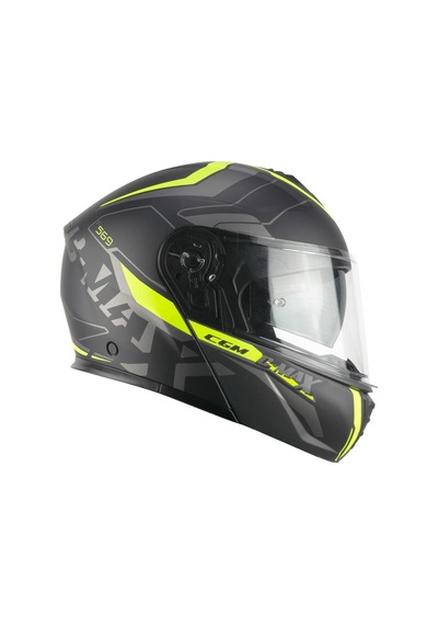 Cgm 569g C-max Cıty Çene Açılır Kask Siyah/sarı-m