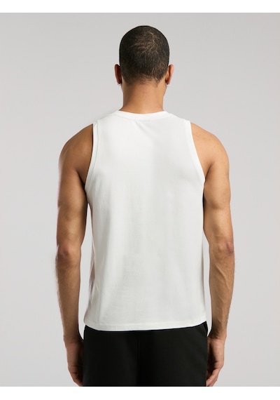 Everlast Ever Essentials Regular Beyaz Erkek Kolsuz Tişört Beyaz