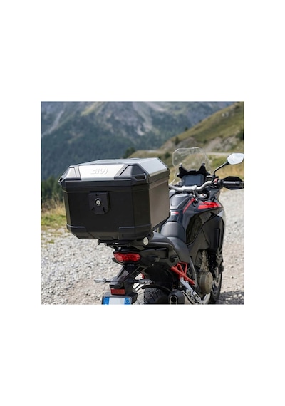 Givi U37+ Alüminyum Kapaklı Arka Çanta - Sırt Dayamalı Metal