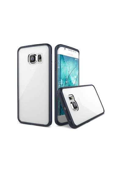 Verus Galaxy S6 Edge İle Uyumlu Crystal Mixx Series Kılıf Black Siyah