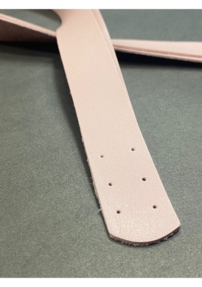 Karantuhafiye Dikmeli Spor Sap / Çanta Sapı / Deri Dikmeli Sap 70 Cm Pembe Pembe