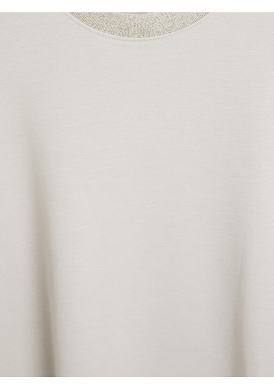 Lcw Everyday Gri Soft Touch Oversize Kadın Sweatshirt Tunik