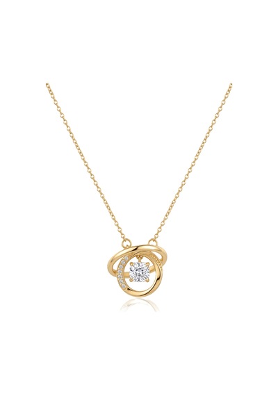 Çelik Kolye Gold 45cm Altın