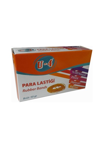 Ambalaj Paket Para Lastiği 50 Gr 1 Paket Brons Ambalaj Lastigi %100 Kauçuk 1 Paket-U4-AMBLJLST-50GR-1PK