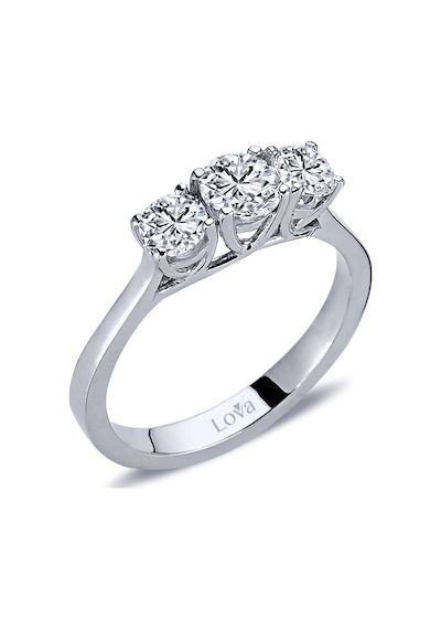 Lova 0,85 Karat Pırlanta Tria Yüzük - 1010079