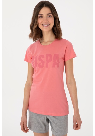 U.s. Polo Assn. Kadın Pembe Pijama Takım 50312917-vr041 Pembe