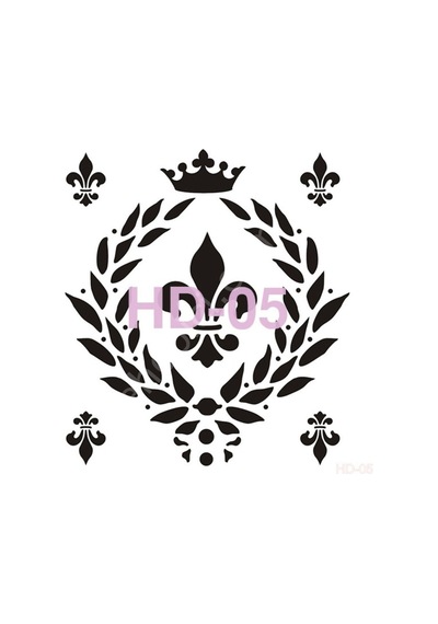 Hd05 Cadence Home Dekor Stencil 45X45
