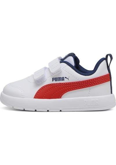 Puma Courtflex V3 V Ps 397642-14 Ortopedik Çocuk Spor Ayakkabı Turuncu
