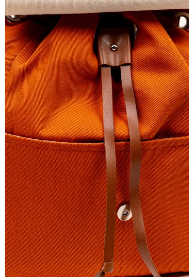 Fabric Craft Bag Sırt Çantası Nakış İşlemeli Kanvas 36x36 Cm Bordo
