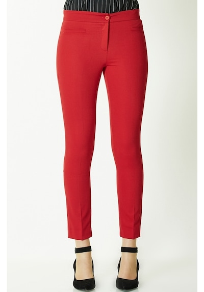 Soralline Kadın Pantalon 1683 Kırmızı Kırmızı