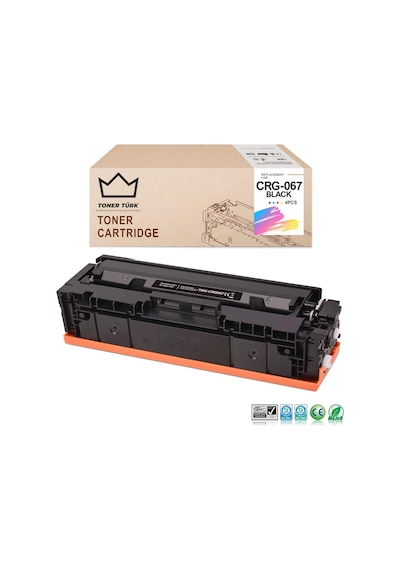 Canon Crg-067 Uyumlu  Toner Siyah - Çipli / Lbp-631cw - Lbp-633cdw - Mf-651cw - Mf-655cdw - Mf-655cx - Mf-657cdw