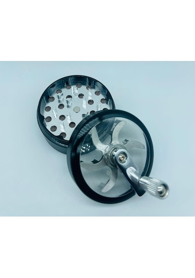 Tobaccoturk724 Çelik Metal 3 Parça Tutun öğütücü Grinder 62 MM aly285