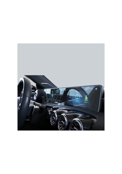 Mercedes A200 Uyumlu Araç Ekran Koruyucu Navigasyon Dijital Ekran V177 9h Nano Kırılmaz Şeffaf