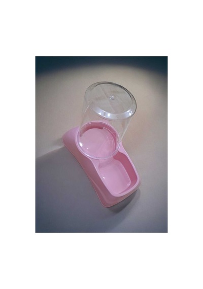 Hazneli Ve Mama Kabı 1.75 Litre Pembe - 658263222