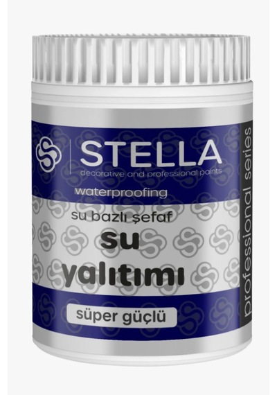 Stella Süper Güçlü Su Yalıtım Malzemesi Şeffaf