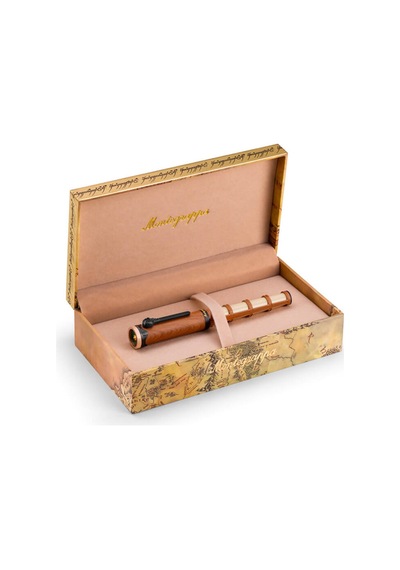 Montegrappa Ode To Bag End Hobbiton Handcraft Tükenmez Kalem Islo Kahverengi