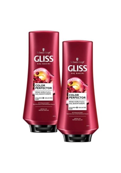Gliss 2' li Color Perfector Renk Koruyucu Saç Bakım Kremi 360 ml