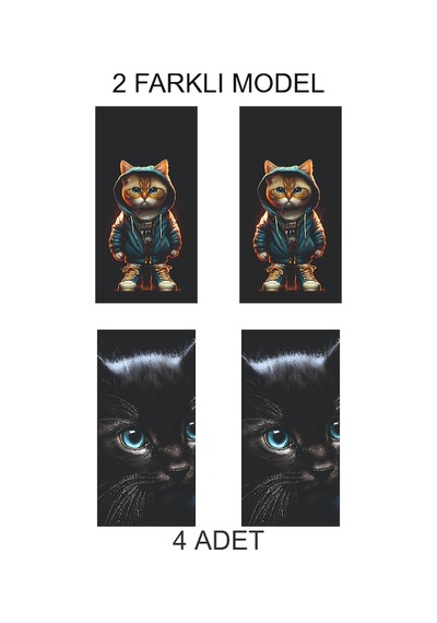 Aracınıza Şık Bir İfade Kapı Direk Folyo Sticker Etiket