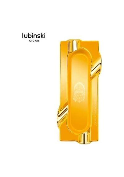 Lubinski Yeni Stil Uzun Dörtlü Puro Küllüğü Sarı