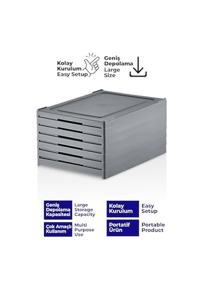 Coverest 6 Katlı Katlanabilir Organizer, Çok Amaçlı Ayakkabılık, Taşınabilir Portatif, 25.5 X 34.5 X 105 Cm Antrasit Açık Ceviz Coverest 6 Katlı Katlanabilir Organizer, Çok Amaçlı Ayakkabılık, Taşınabilir Portatif, 25.5 X 34.5 X 105 Cm Antrasit Açık Ceviz