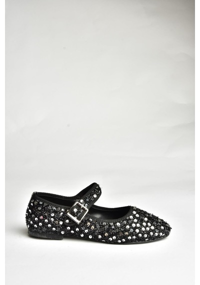Fox Shoes U725675504 Siyah/gümüş Kumaş Pullu Kadın Babet Siyah/gümüş-kumaş Siyah - Gümüş Fox Shoes U725675504 Siyah/gümüş Kumaş Pullu Kadın Babet Siyah/gümüş-kumaş Siyah - Gümüş