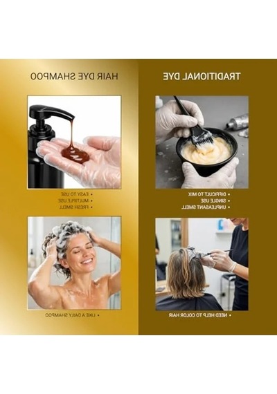 Koyu Kumral Saç Şampuanı 300 Ml, Beyaz Saçlar İçin Özel Formül
