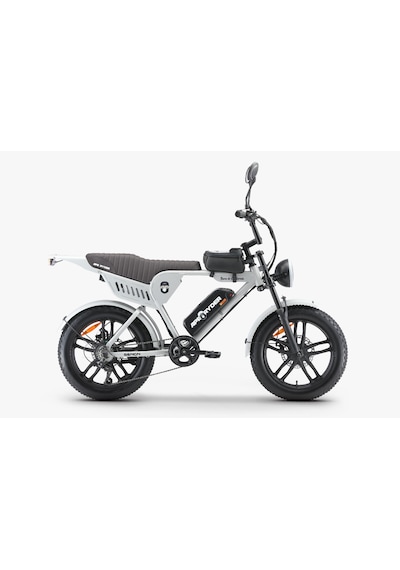Ape Ryder Genon Ultra Elektrikli Bisiklet Ayna Ve Çanta Hediyeli Gri