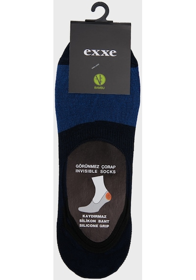 Exxe Erkek Çorap 6220002 Lacivert-Mavi Lacivert - Mavi