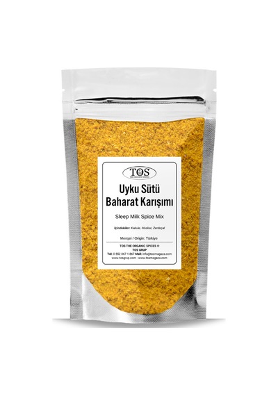 Tos The Organic Spices Uyku Sütü Baharat Karışımı 100 G