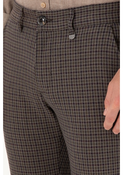 U.s. Polo Assn. Erkek Mor Pantolon Kanvas-chino 50291198-vr038 Mor