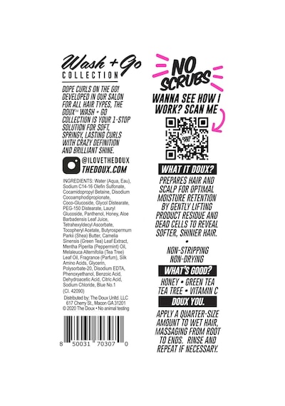 The Doux No Scrubs Arındırıcı Peeling Şampuan 236ml Tüm Saçlar