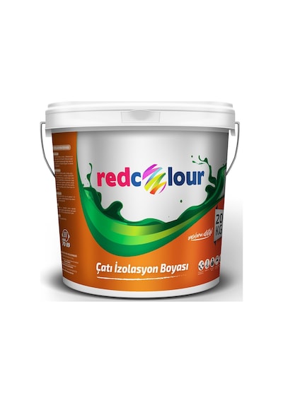 Redcolour Elyaflı Çatı Boyası 7.5 L Bordo