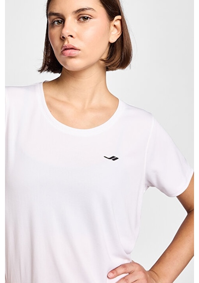 Lescon Kadın Koşu Kısa Kol T-shirt 25b-2015 Beyaz