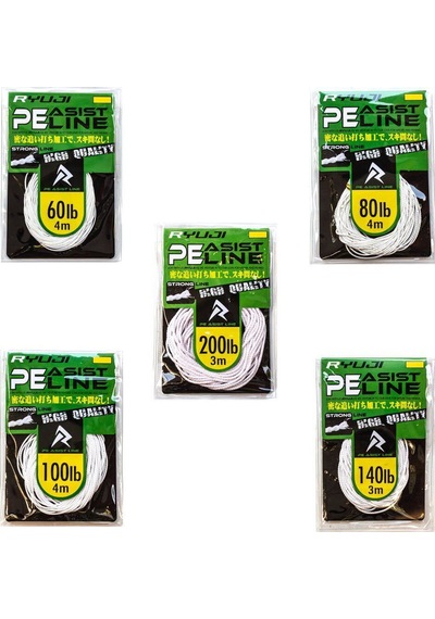 Ryuji Pe 140lbs White Assist Line