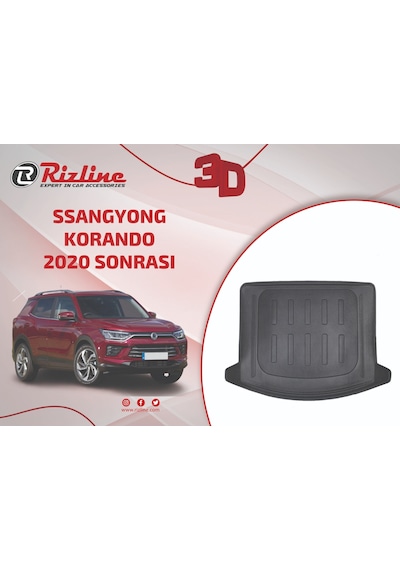 Rizline Ssangyong Korando 2020+ Bagaj Havuzu