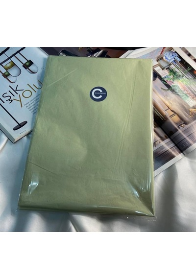 Açık Yeşil Pelür Kağıdı Tissue Paper Carta Velina 50x70 Cm - 5 Adet