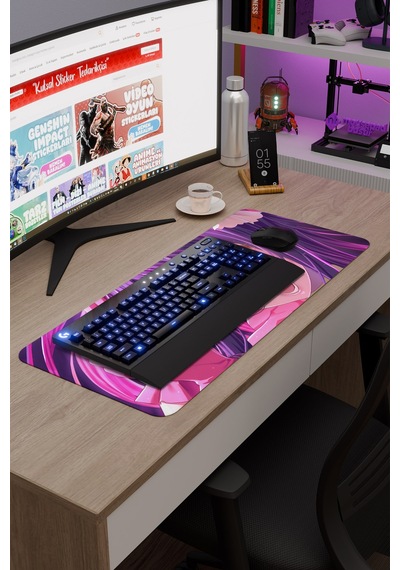 Oshi No Ko Anime V3 - 70x30 Xl Gaming Kauçuk Kaymaz Taban Mouse Pad Fare Altlığı