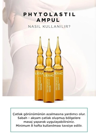 Lierac Phytolastil Ampul Çatlakların Görünümünü Azaltmaya Yardımcı Ampul 20x5ml