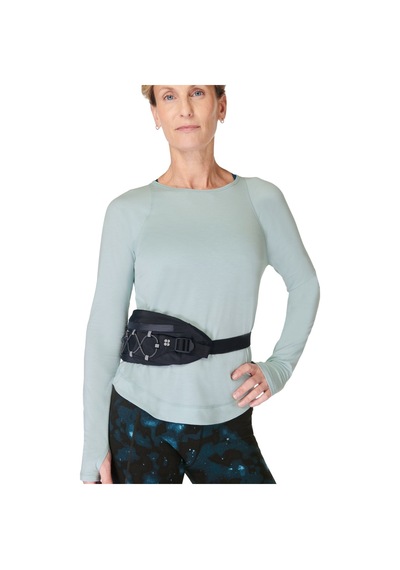 Sweaty Betty Sweaty Betty Breathe Easy Long Sleeve Top Kadın Mavi Koşu Tişört 44046 Yeşil