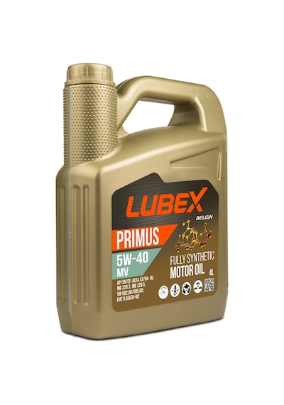 Lubex Primus Mv 5W-40 Tam Sentetik Motor Yağı 4 L