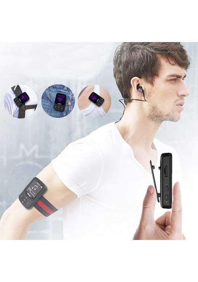 Ruizu X52 Mp3 Çalar Bluetooth 5.0 8gb Fm Radyo Pedometre Saat